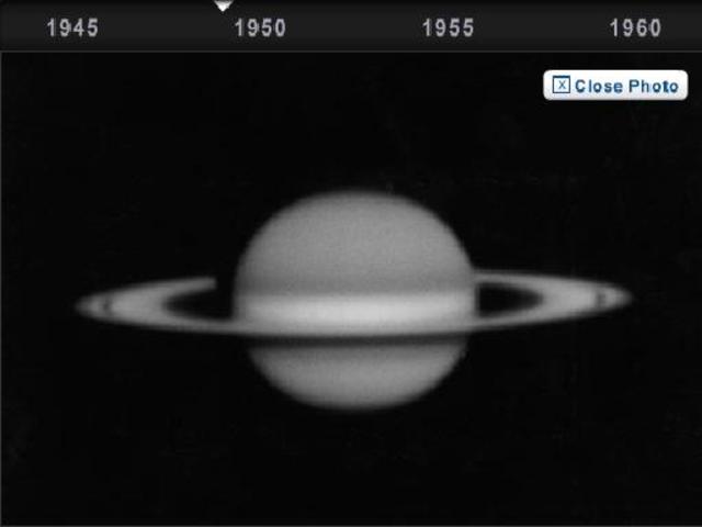 Thre first photo of the night sky