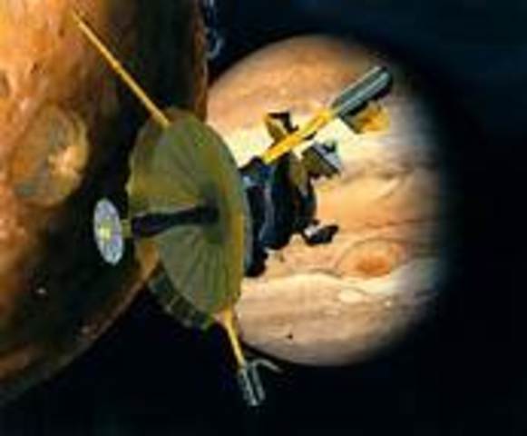 Galileo Launched from Earth