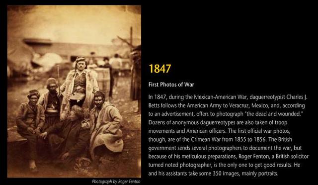 First photo of war
