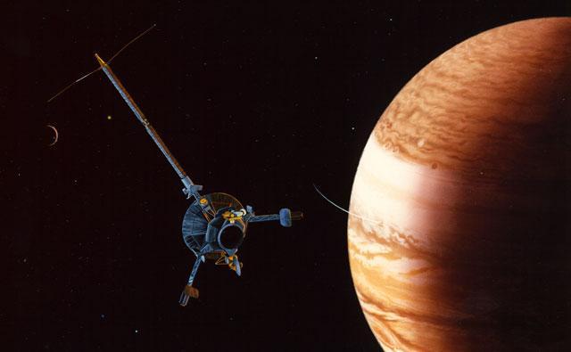 The Galileo Spacecraft launches