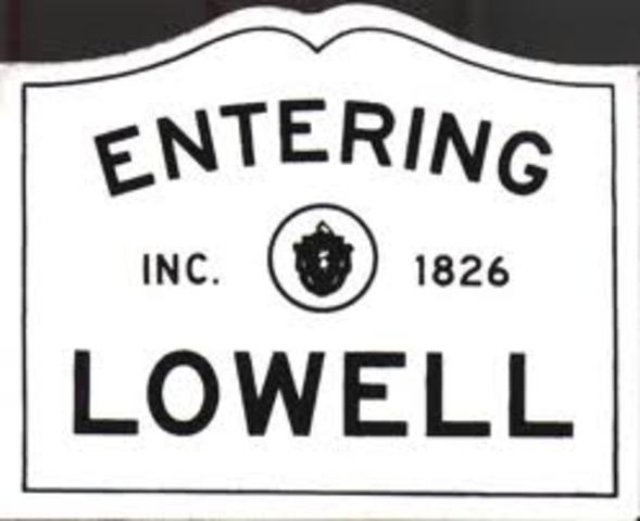 Incorperation of Lowell