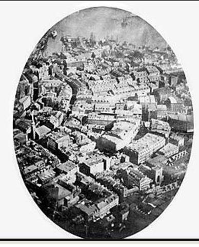 The FIRST ariel photo