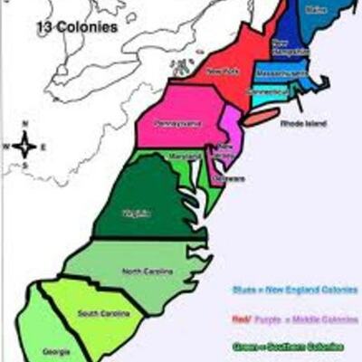 Timeline: The 13 Colonies