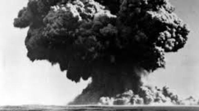 Britain's first bomb