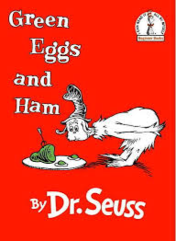 Dr. Seuss publishes Green Eggs and Ham.