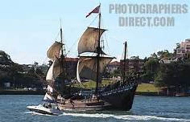 europeanans sail to australia