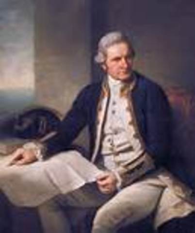 captain james sailed around austrailia