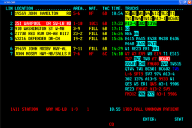 Computer Aided Dispatch System CAD