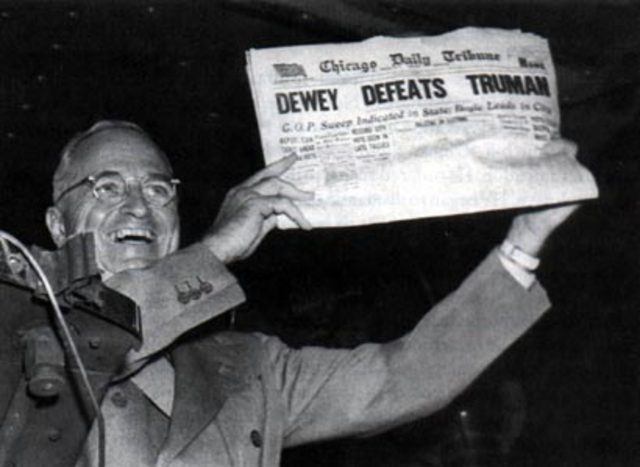 Truman declares active role in Greek Civil War