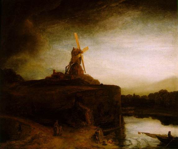The Mill by Rembrandt