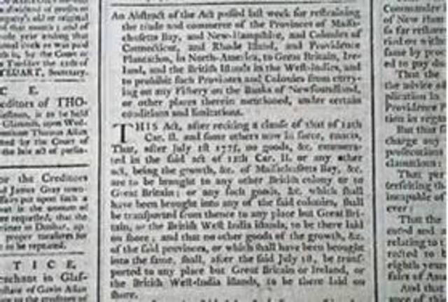 New England Restraining Act