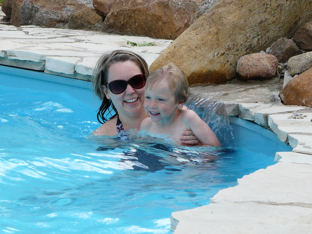 Visiting Grandma's house