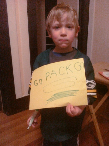 Packers win the Super Bowl!