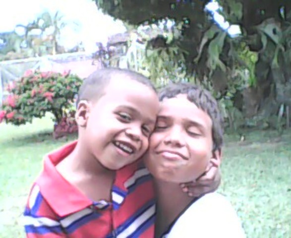 marlon y kevin de visita