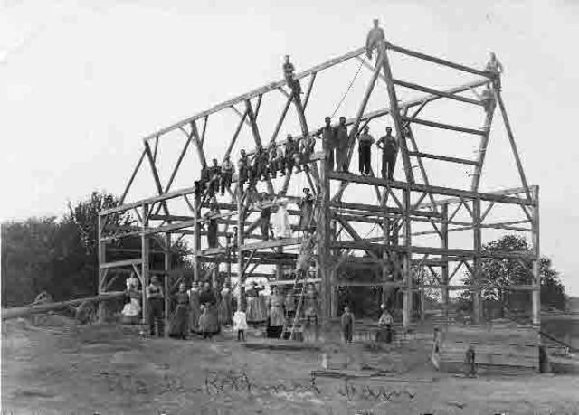 Barn raising