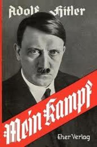Mein Kampf's is published. The book is an autobiography written by Adolf Hitler. Mein kampf's exposes the political ideas of Hitler