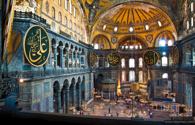 Constantinople Falls, Hagia Sophia converted into a Mosque