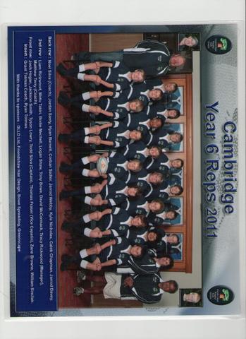 When I got into Cambridge year 6 rugby reps.