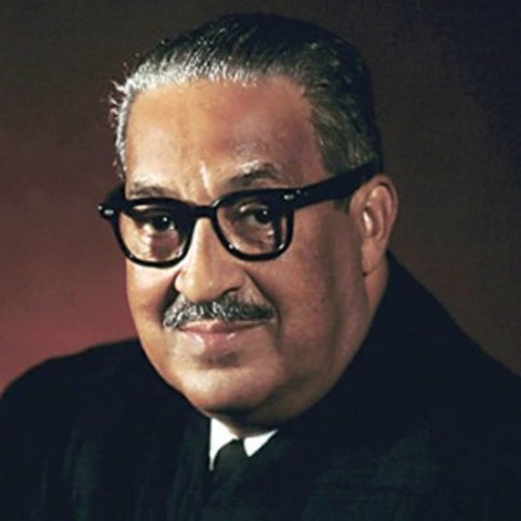 Thurgood Marshall, First Black Supreme Court Justice Sworn In