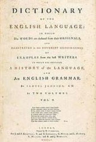 A Dictionary of the English Language by Samuel Johnson