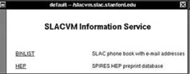 Primer servidor web en USA