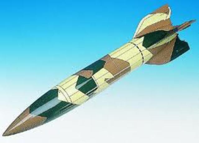V2 rockets