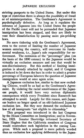 Gentlemen's Agreement