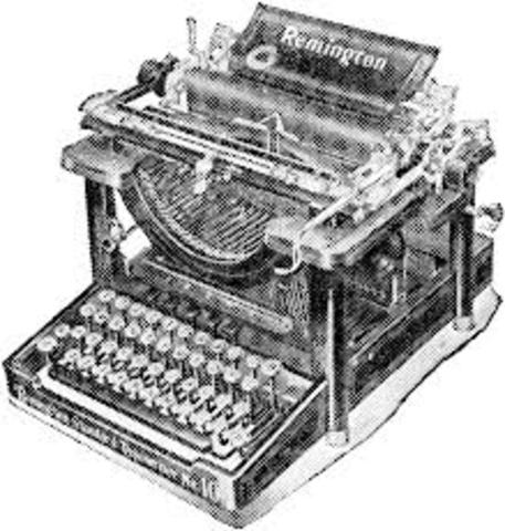 Typewritter-Christopher Latham Sholes