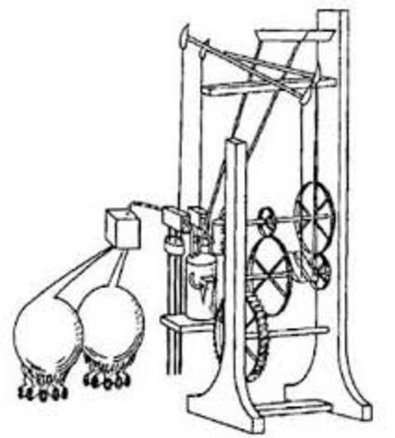 John Barber invents the gas turbine