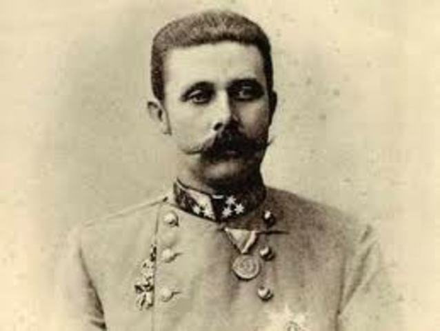 Archduke Franz Ferdinand of Austria-Hungary assassinated