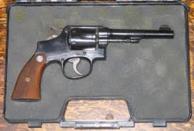 Samuel Colt invented the first revolver