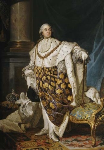King Louis 16th was Crowned