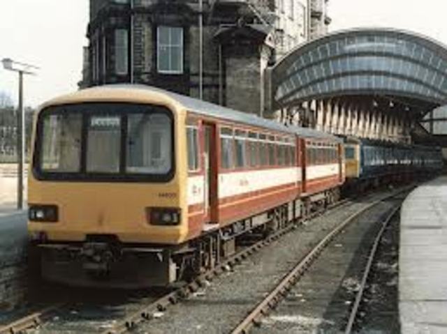 Railway station in York