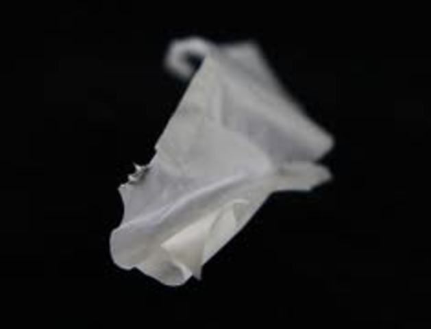 Alexander Parkes invents the first man-made plastic