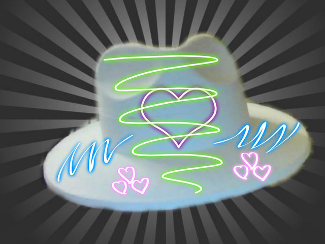 I make plasic hats from tires.