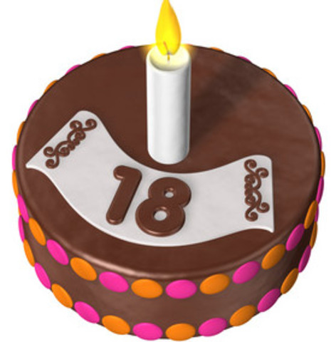 18th birthday - legal age