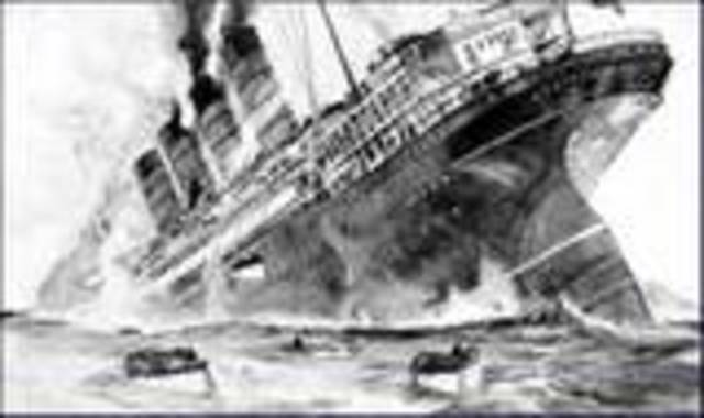 Germany sunk the Lusitania