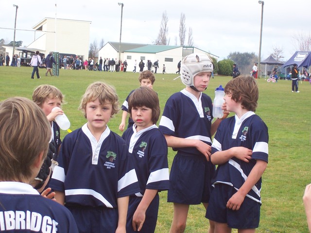 When I Got into Cambridge rep bowers cup rugby team.
