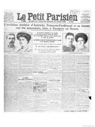 archduke of france and his wife were assasined