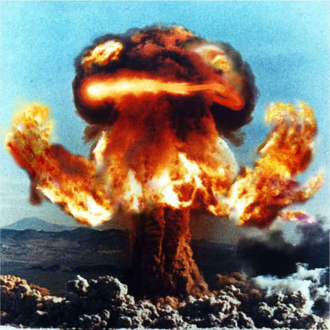 The Manhattan Project finishes bomb