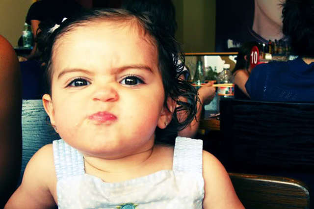 5 months old (Emotional) anger