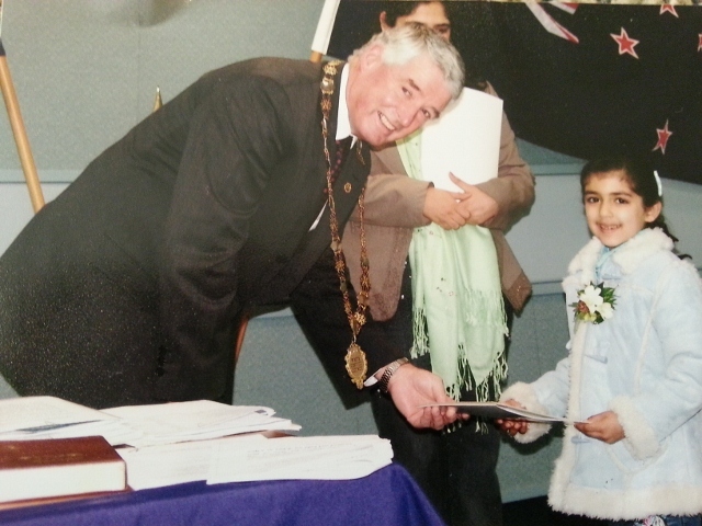 We became Kiwi citizens