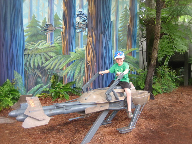 went to disney land for my first time