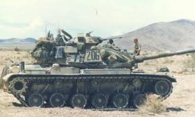 M-60 Battle Tank