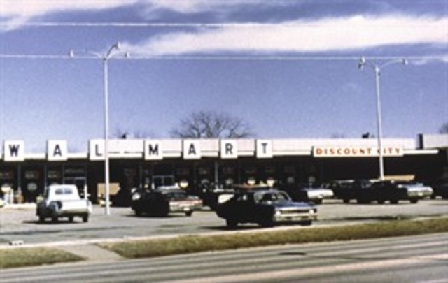 First walmart opens