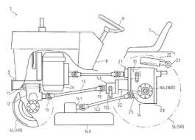 First four-wheeled motor vehicle