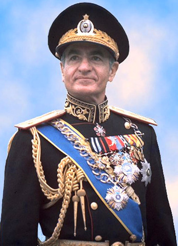 Reza Shah crowned himself.