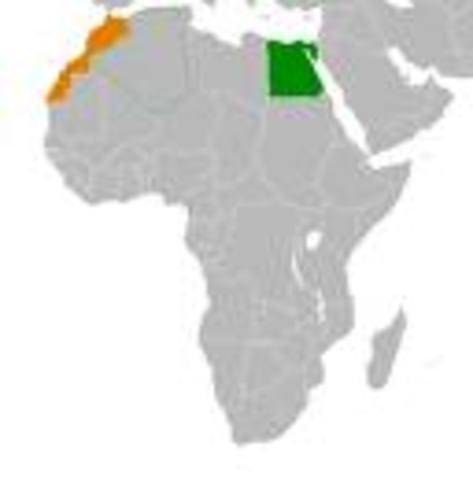 Egypt, Morocco
