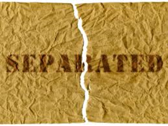 separated