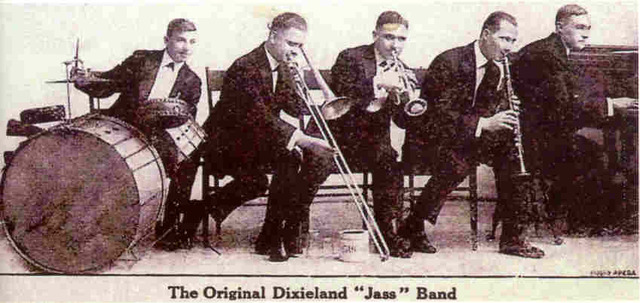 The Orginal Dixieland Jass Band Records The First Jazz Record - "Livery Stable Blues"